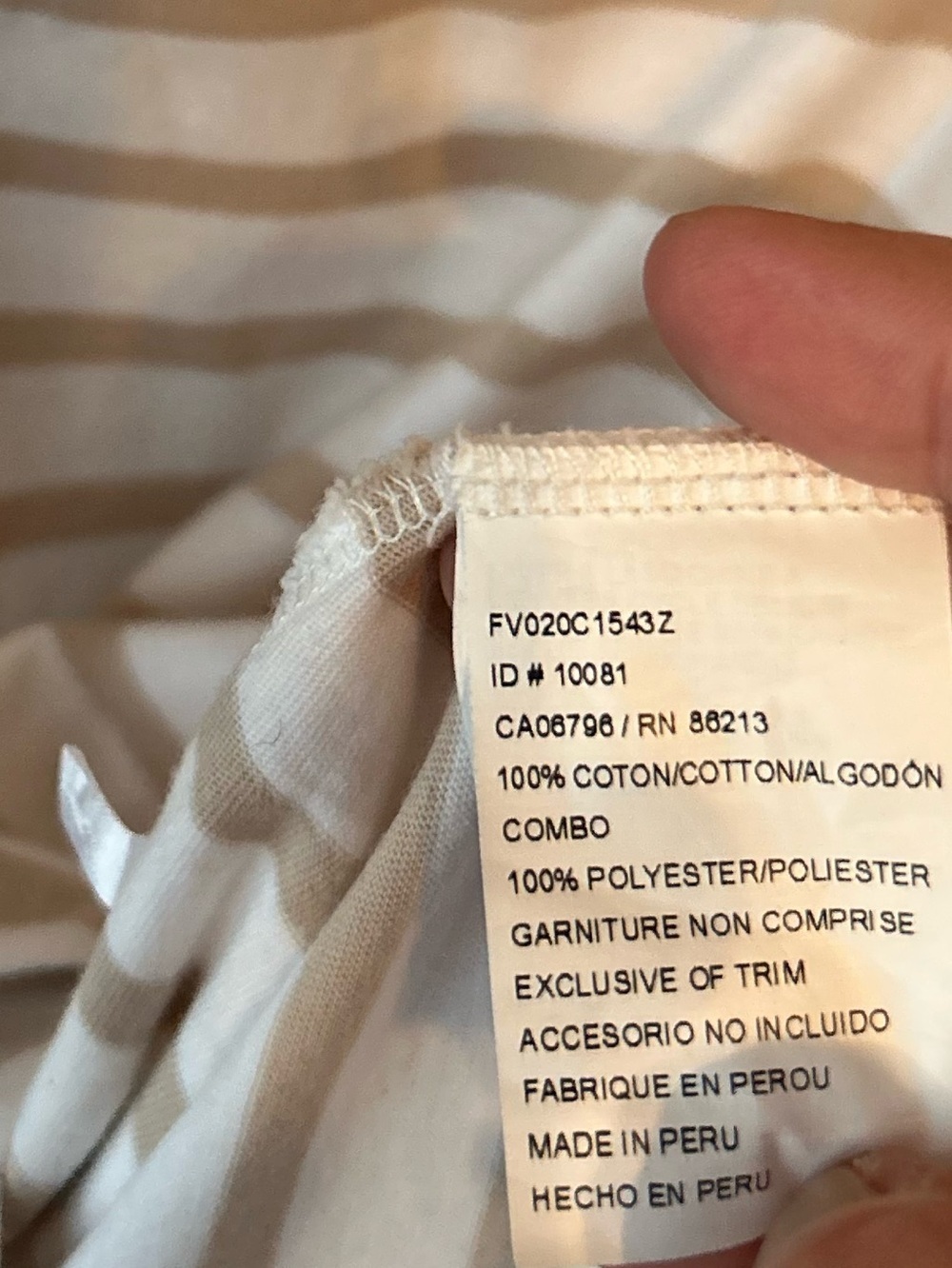 Tristan Pima cotton top - Picture 11 of 11